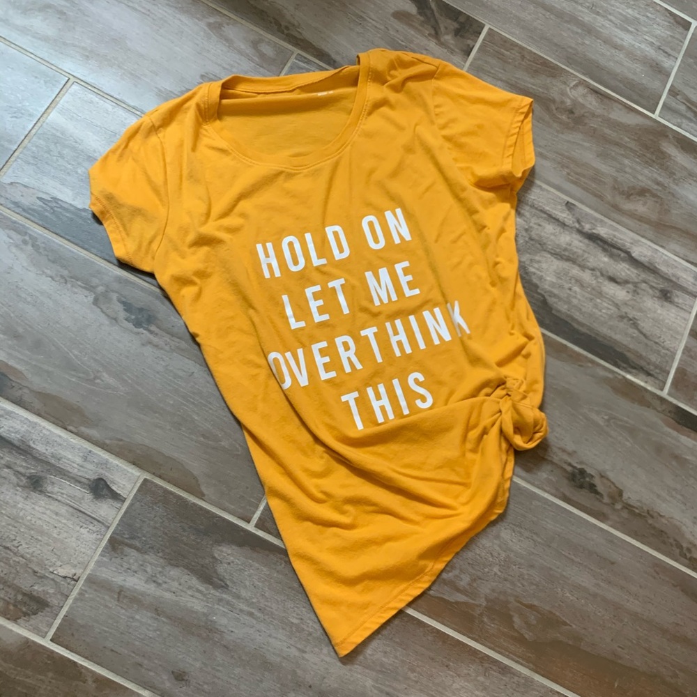 “Overthink” tee